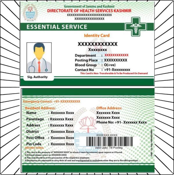 custom healthcare id card kit custom healthcare id card kit
